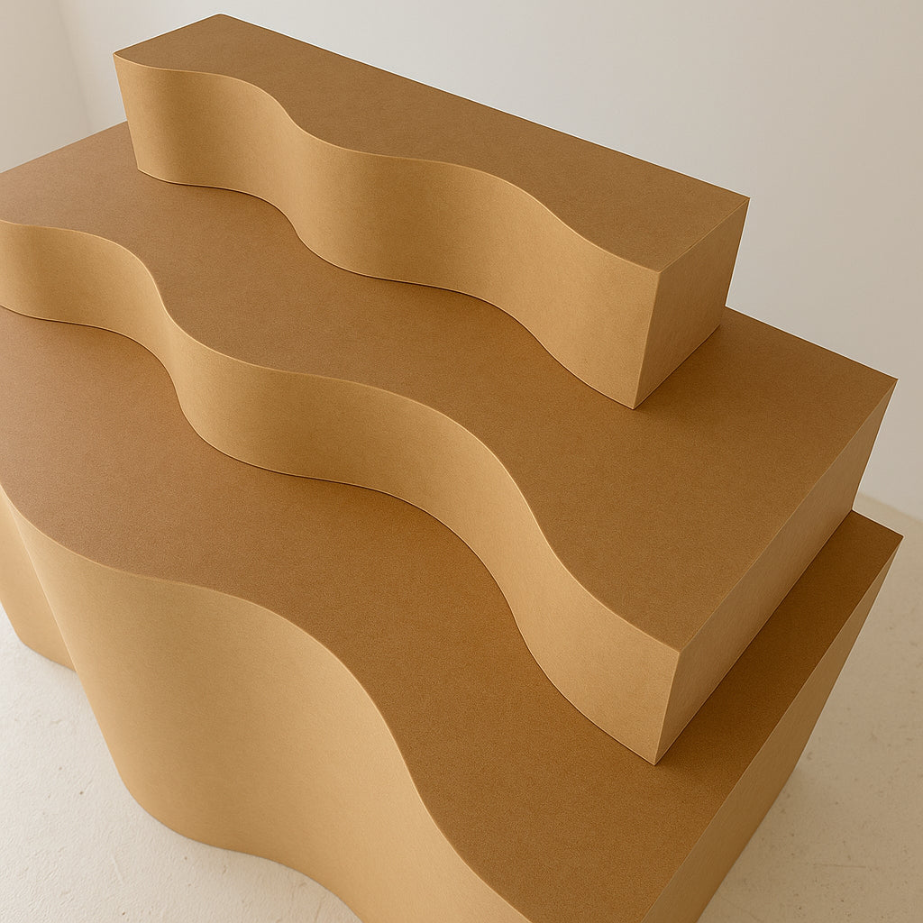 Display stand - 3-piece platform