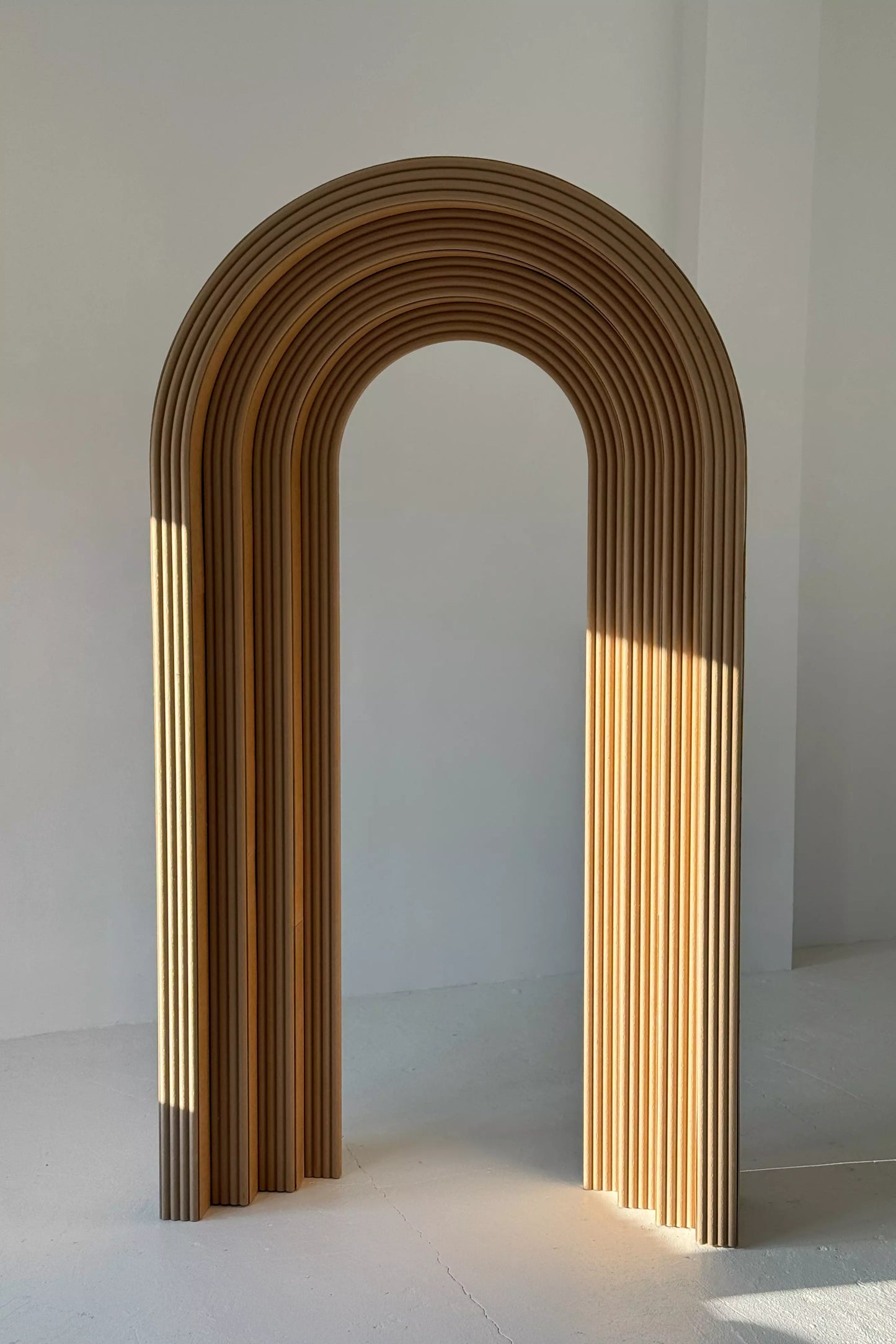 Portal przestrzenny 3D ryflowany składany
