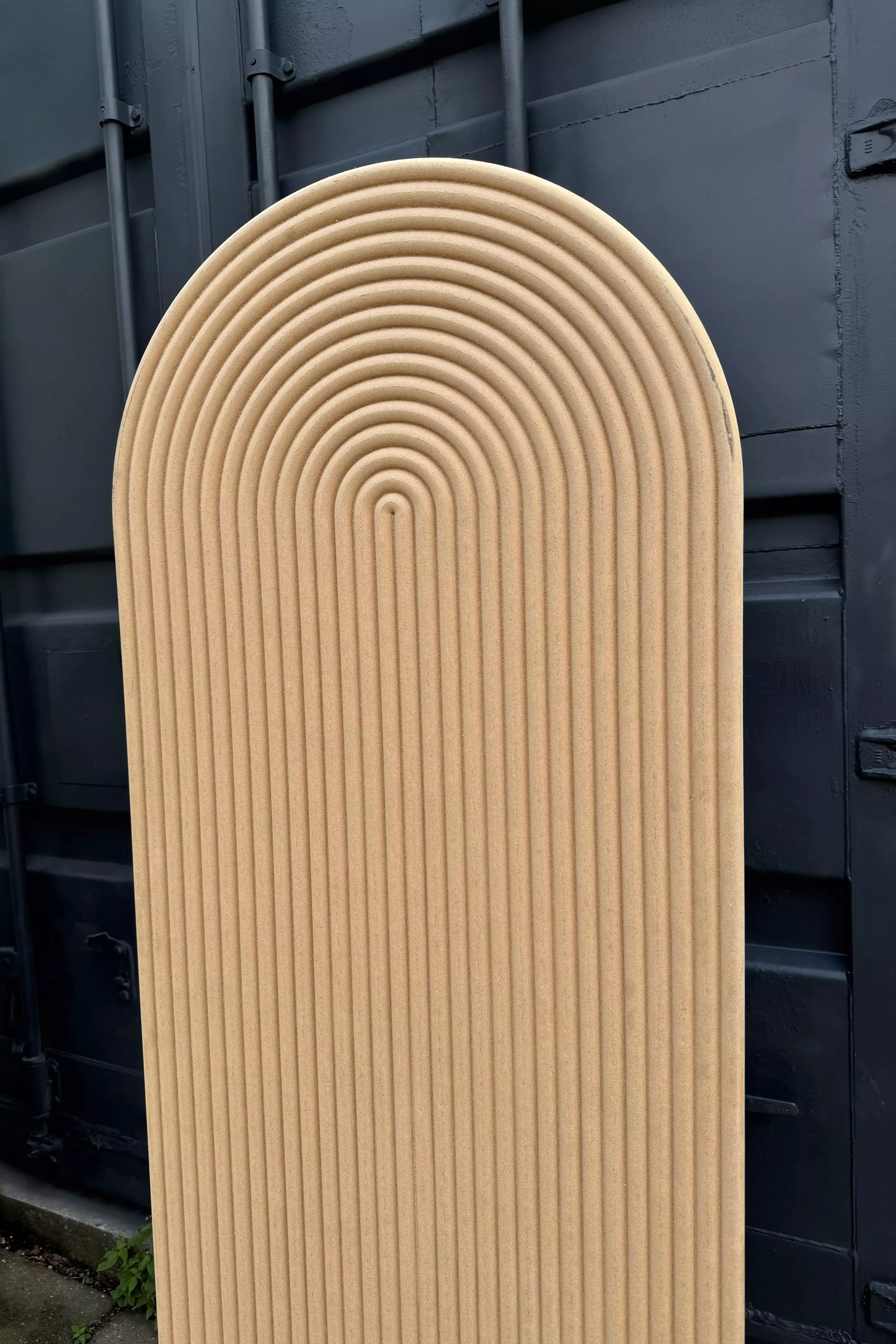 S15 grooved rounded decorative wall