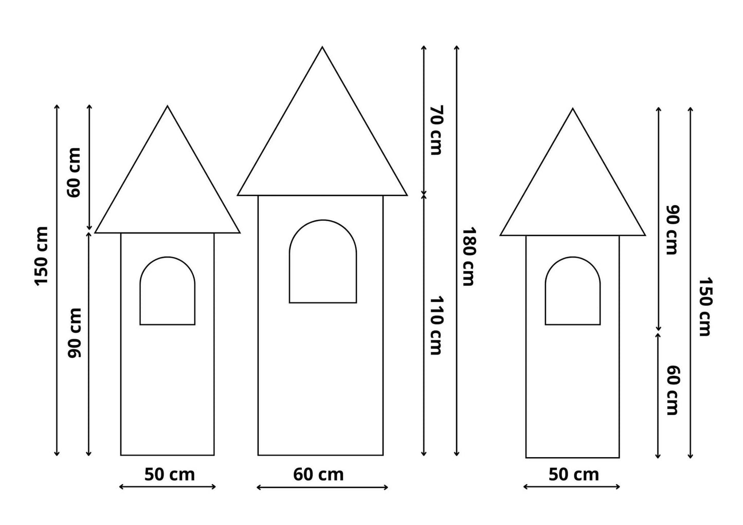 Decorative wall - Castle