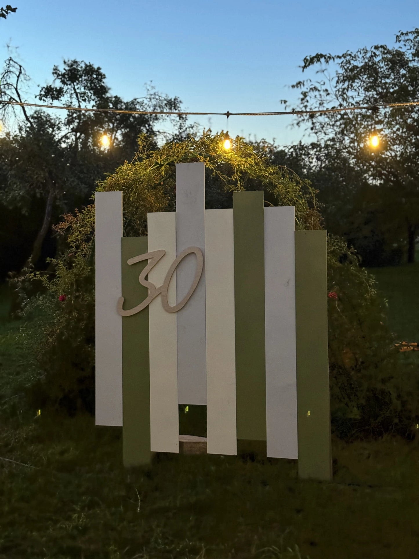 Decorative wall - stripes (S25)