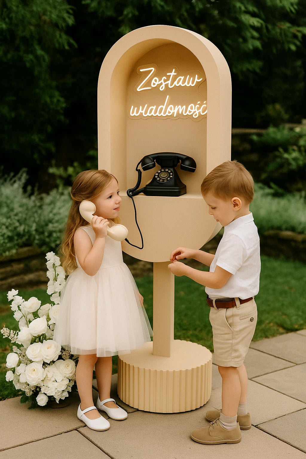 Set: wish phone + booth