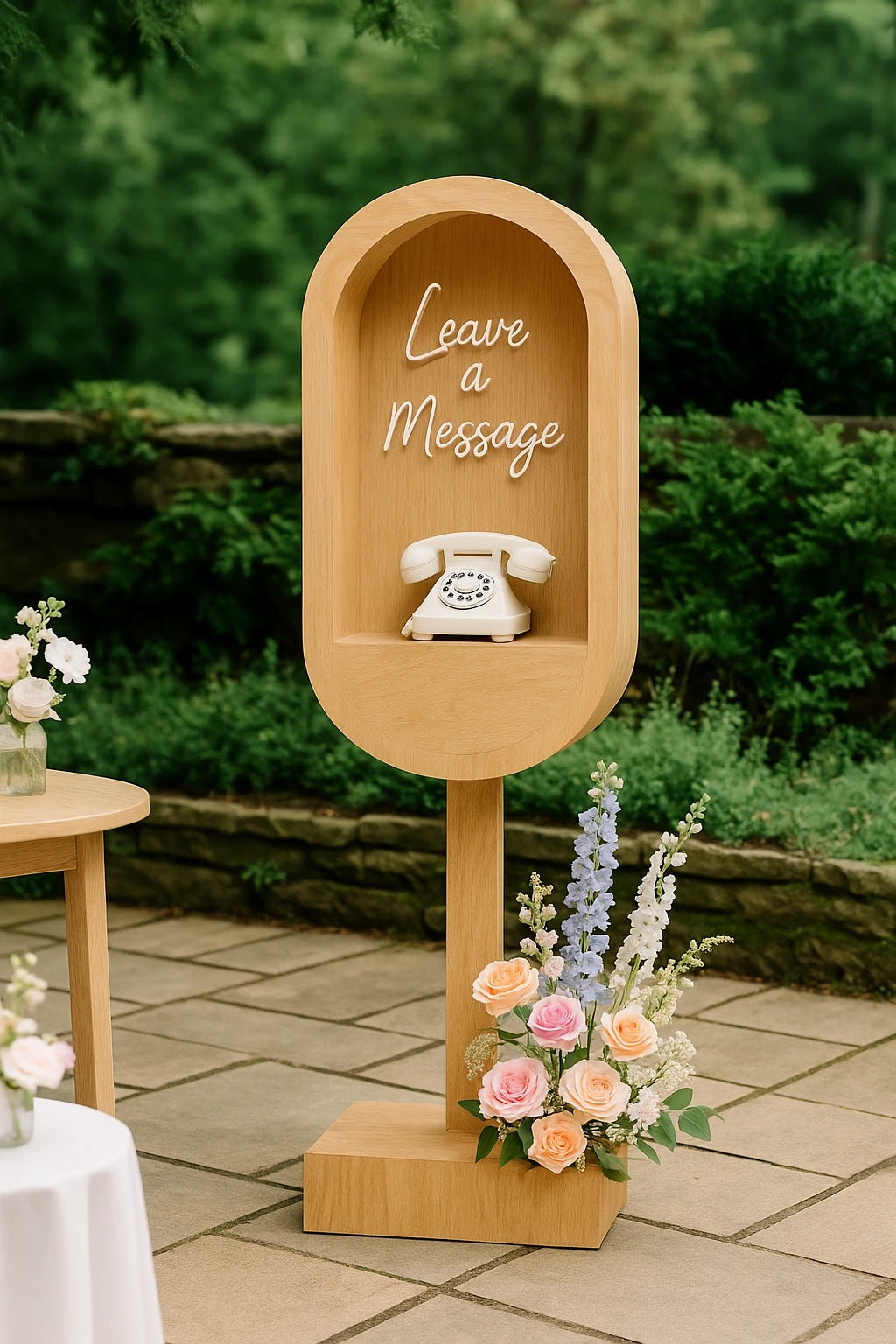 Set: wish phone + booth