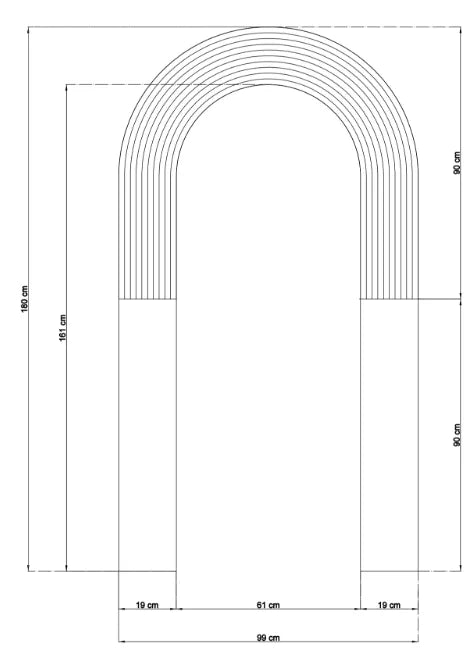 S10 grooved decorative wall