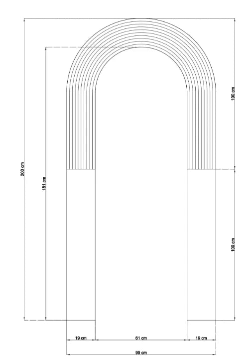 S10 grooved decorative wall