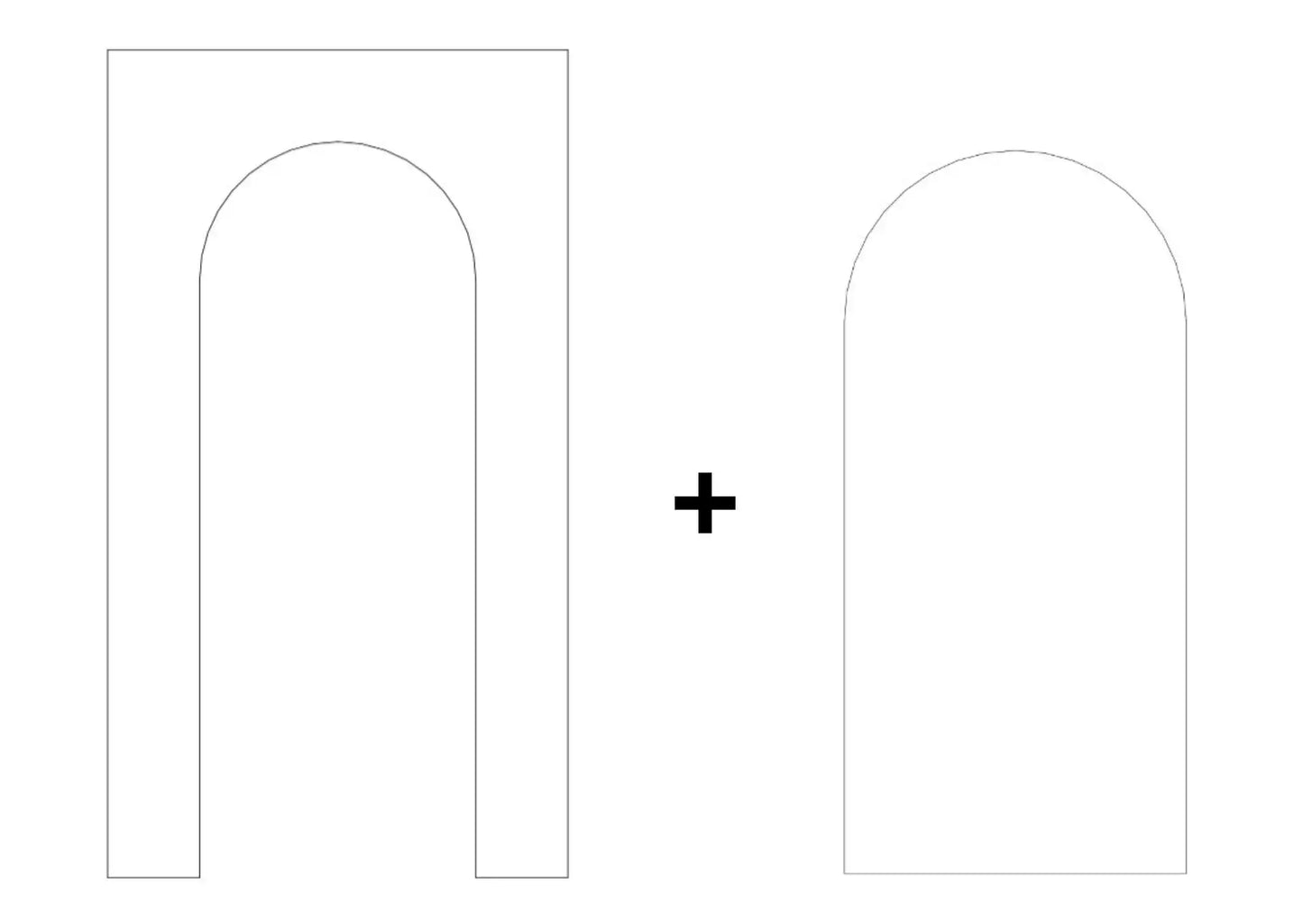 Set of decorative walls - SET 1