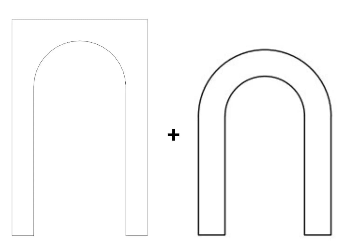 Set of decorative walls - SET 4