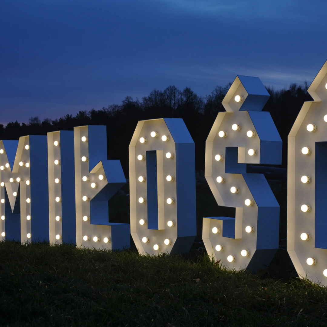 LED-Buchstaben & -Ziffern
