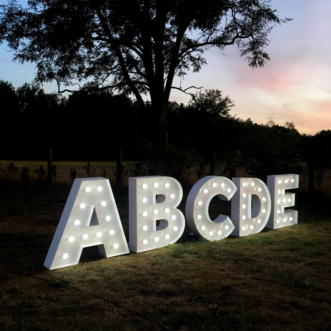 LED-Buchstaben & -Ziffern
