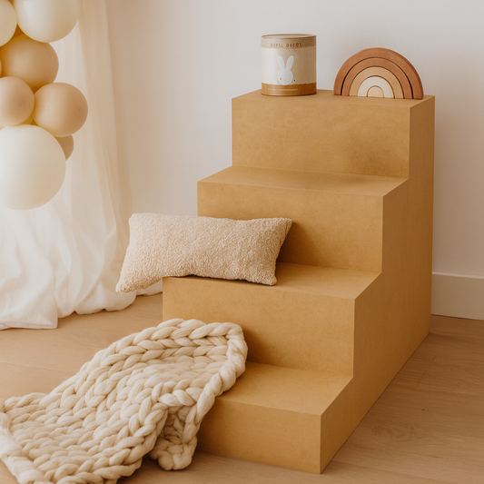 Holzstufen für Fotoshootings