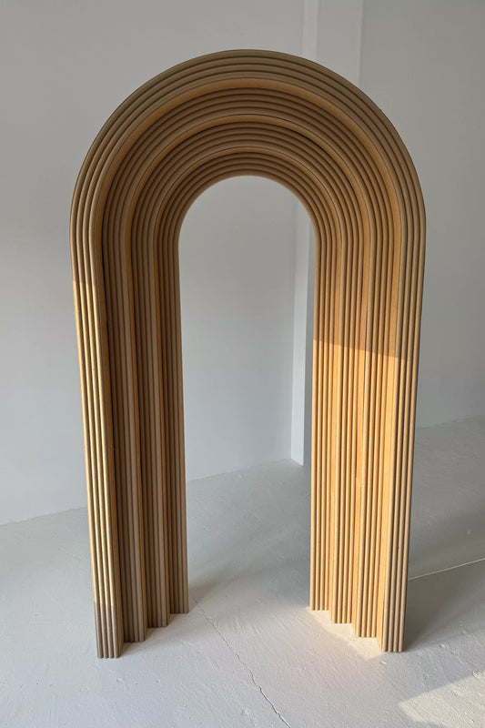 3D-Raumportal, geriffelt, klappbar