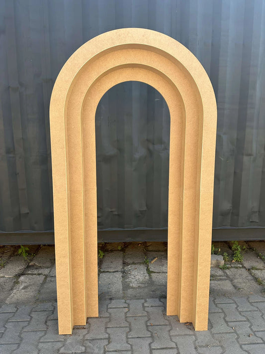 3D faltbares Raumportal 190x100 cm 3-stufig