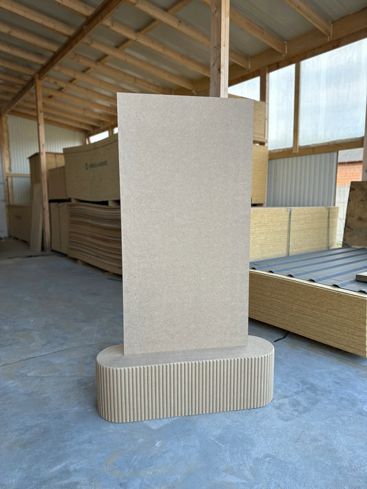 Gerillte DecoBox mit austauschbaren Wänden (1)