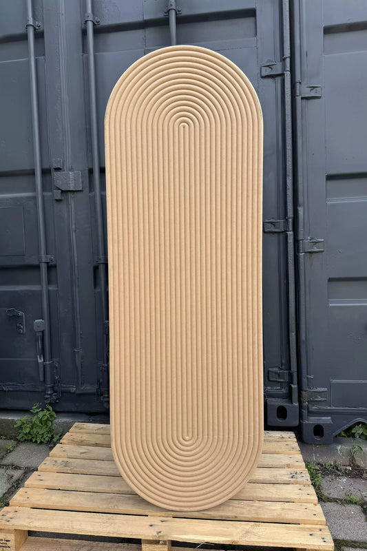S15 geriffelte, abgerundete Dekorwand