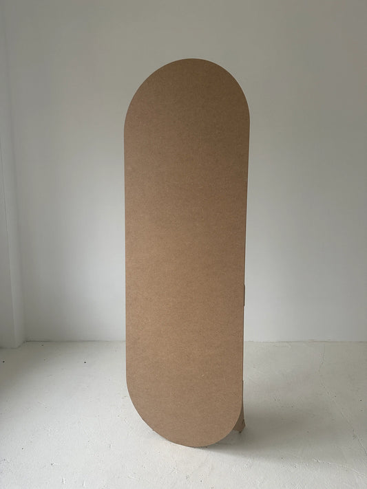 Glatte abgerundete Dekorwand S15
