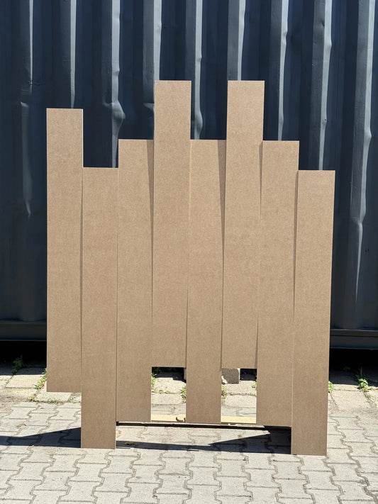 Decorative wall - stripes (S25) 
