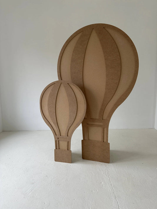 Set mit 3D-Holzballons